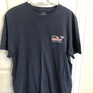 Navy Short Sleeve Vineyard Vines Graphic T-Shirt